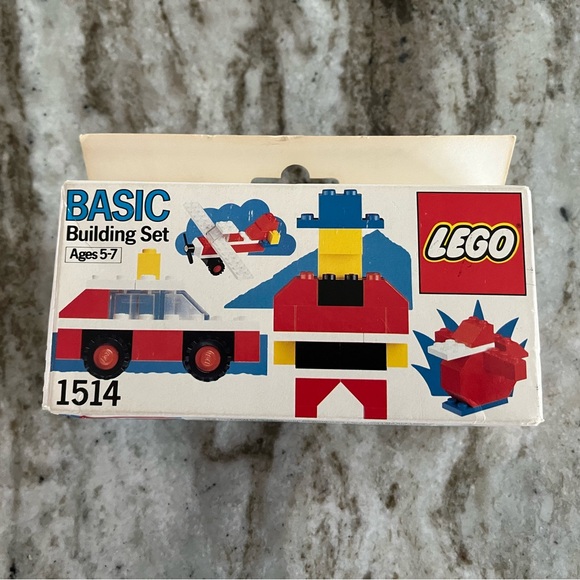 1988 Lego basic building set 1514 new in sealed box undamaged vintage - Picture 1 of 6